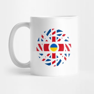 British Ukrainian Multinational Patriot Flag Series Mug